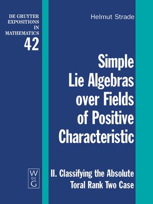 cover image of Classifying the Absolute Toral Rank Two Case